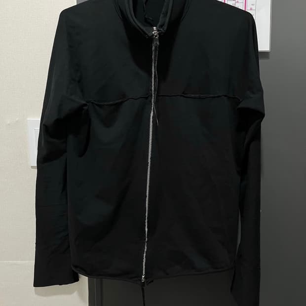 Murizio amadei jipped tall collar jacket
