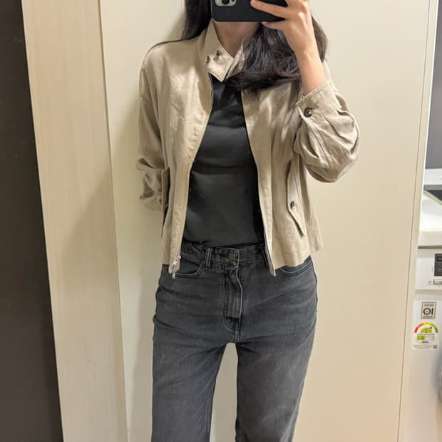 Margaret howell 베이지 린넨 자켓