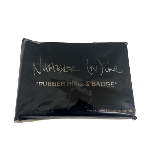 Number (n)ine 05AW “High Street” 반지&뱃지