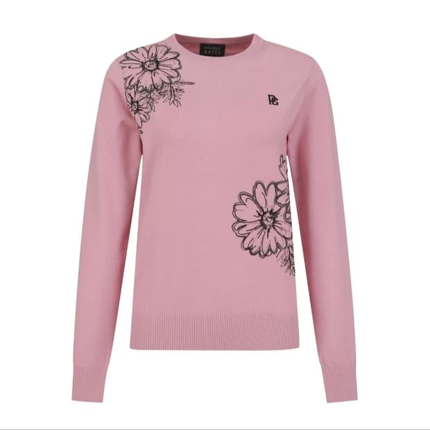 무배) 새상품) 파리게이츠 니트 티 스웨터 긴팔 골프 여성 골프웨어 니트