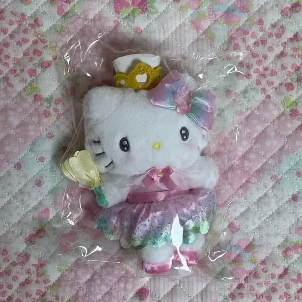 산리오 플라워 페어리 스틱 시리즈 마스코트 헬로키티