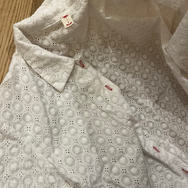 빈티지 여성 반팔 셔츠