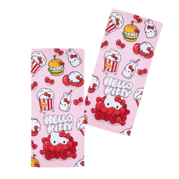 Hello kitty 헬로키티 수건 2장 새상품 34x75cm