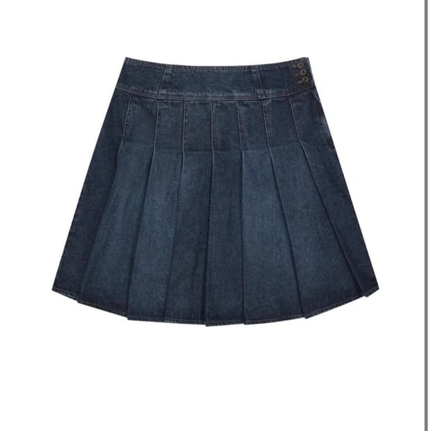 코이세이오 DEEP DENIM PLEATS SKIRT 데님 스커트 2