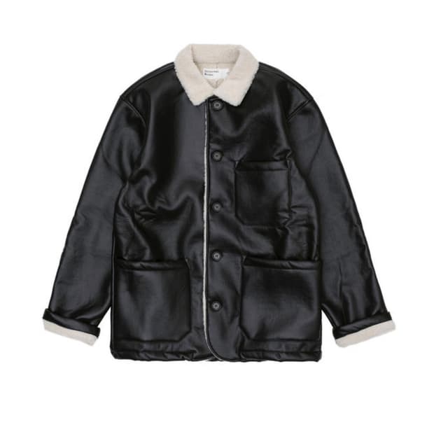 유니버셜웍스 레더 베이커 자켓