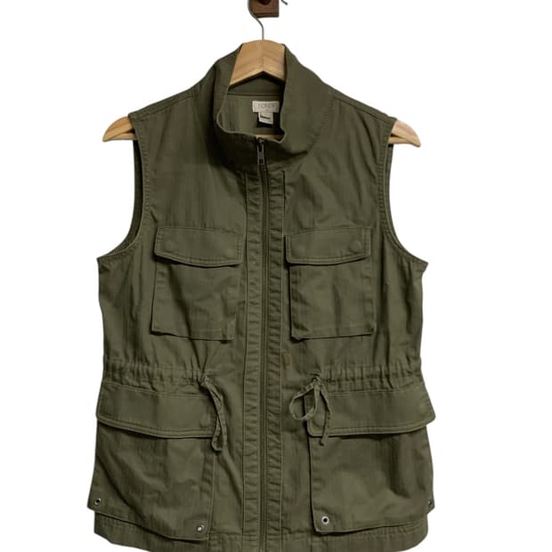 제이크루 여성 밀리터리 베스트 S