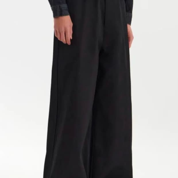 유스 더블트리밍 와이드 팬츠 L