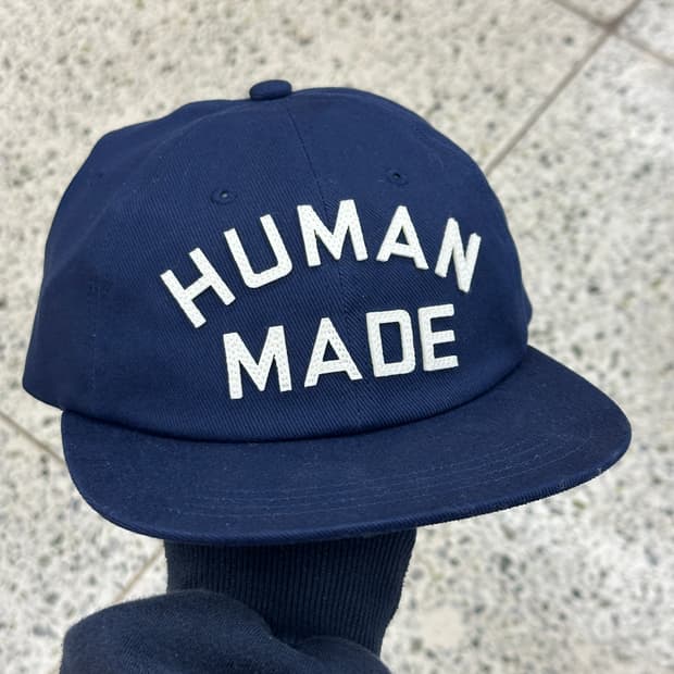 [F] 휴먼메이드 베이스볼 캡 네이비
