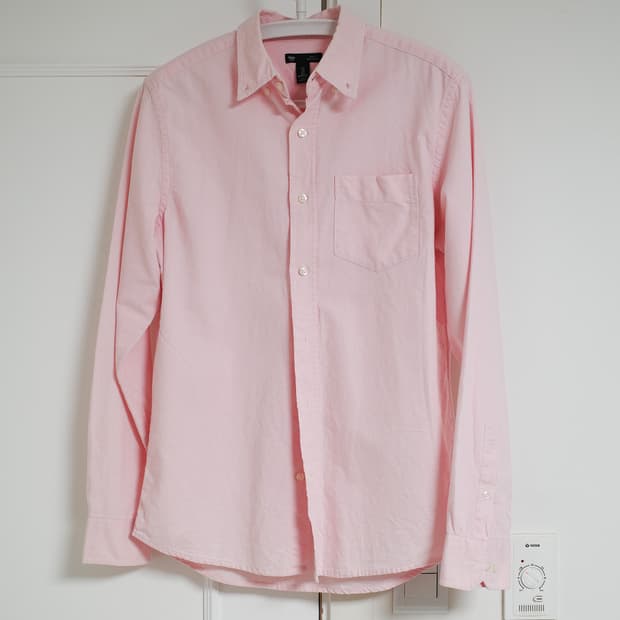 갭 핑크 셔츠
