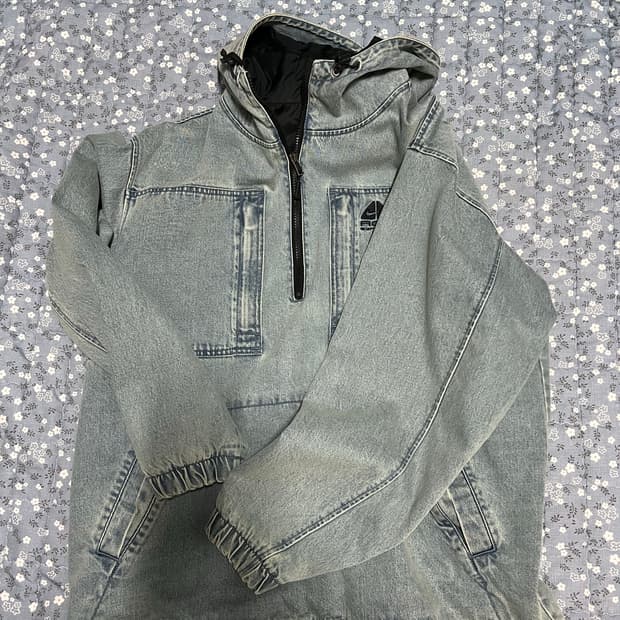 슈프림 acg 데님 풀오버