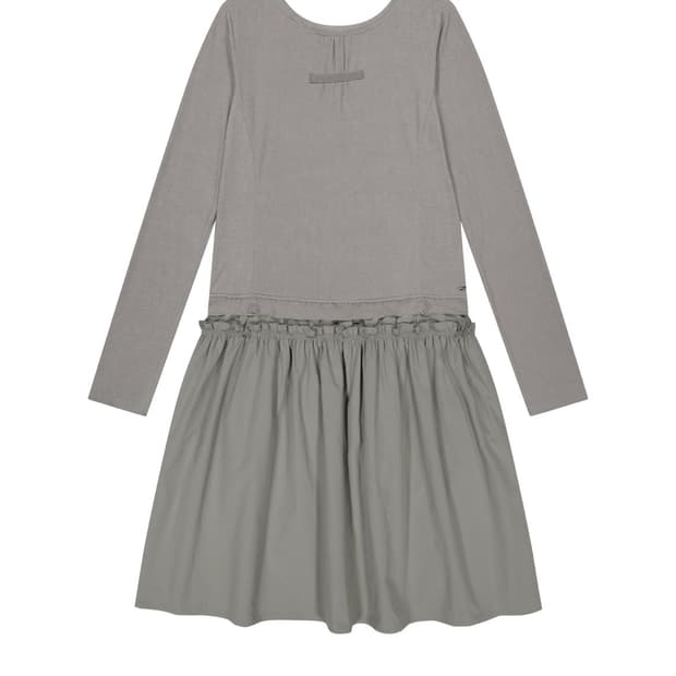 코이세이오 투웨이 셔링 원피스 라이트 카키