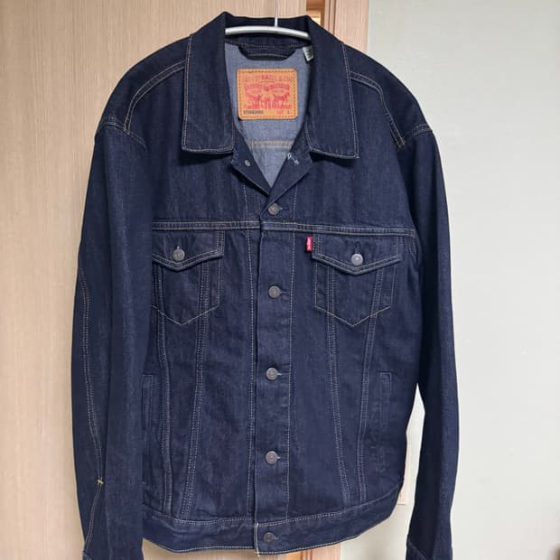 리바이스 타입3 트러커 자켓 다크 인디고 L