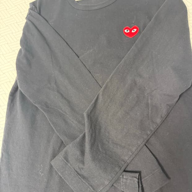 꼼데가르송 롱슬리브