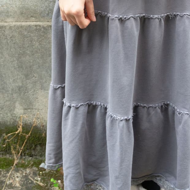 숲의 안개 캉캉 스커트