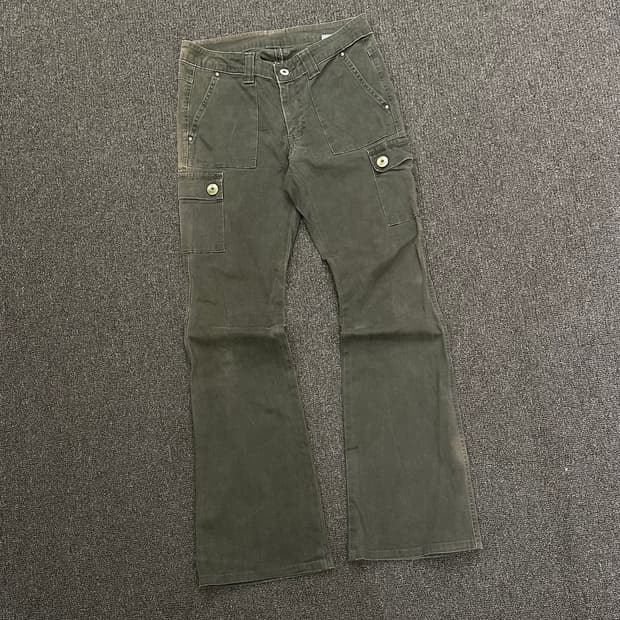 M)Japanese vintage 여성 부츠컷 팬츠