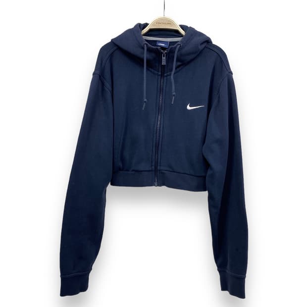 Nike Hood Crop Top Custom