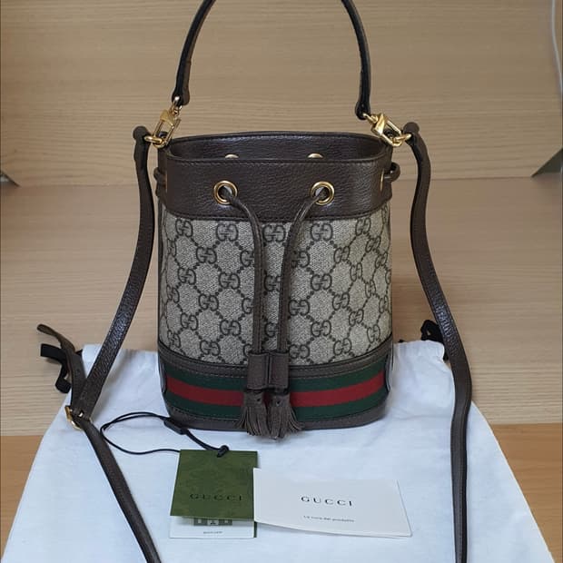 구찌 오피디아 버킷백/크로스백 미니 정품A급(감정O)