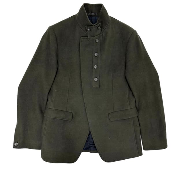 엠포리오 아르마니 그린라인 스탠드넥 자켓