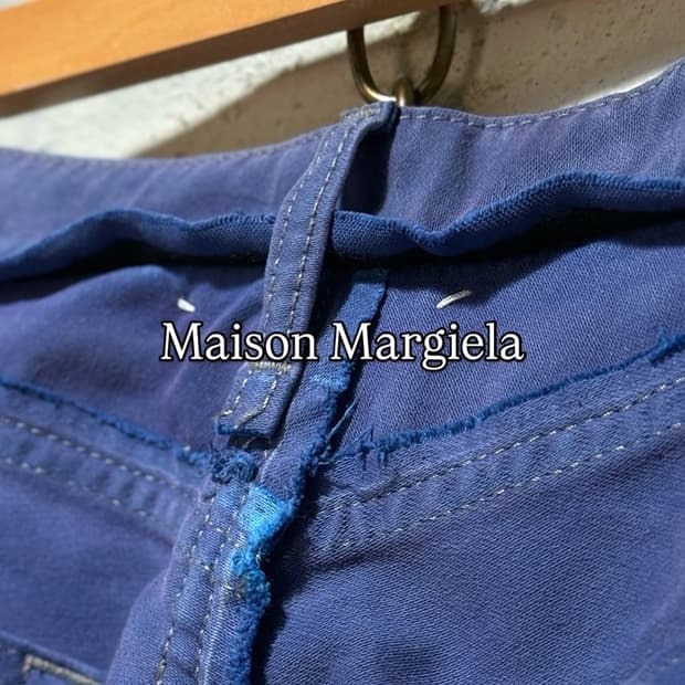 Maison Margiel 메종 마르지엘라 진스 프렌치 몰스킨 워크팬츠