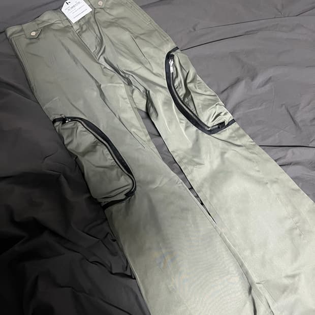 (30) FFFPOSTALSERVICE 플레어 카고 그린 새상품