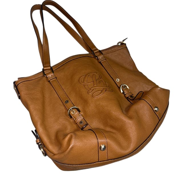 루이까또즈(Louis Quatorze) 브라운 토트백 