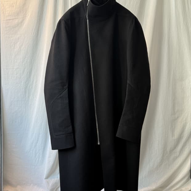 Rick Owens 하이넥 코트