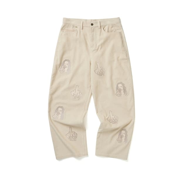 위캔더스 MONA 코튼 팬츠 아이보리 L