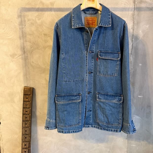 리바이스 데님자켓 남성100