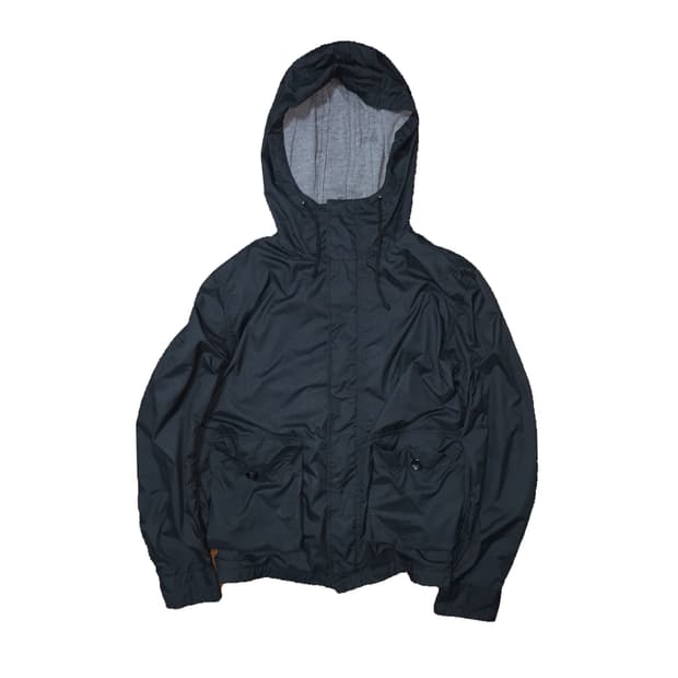 Nylon Hooded Zip-up Jacket