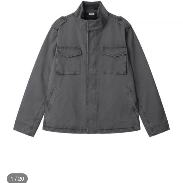 어스지구 필드자켓(차콜)