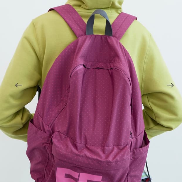 엔조블루스 도트 베이직 백팩 pink