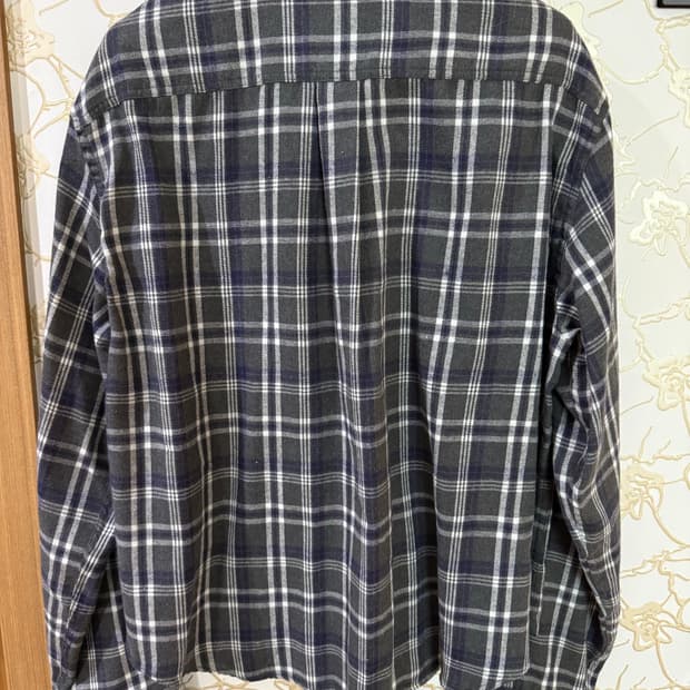 언더마이카 체크셔츠 mu70 1사이즈