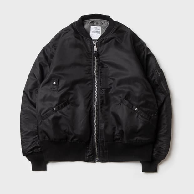 비헤비어 마원 블랙/그레이 (MA-1 MIL PARKA)