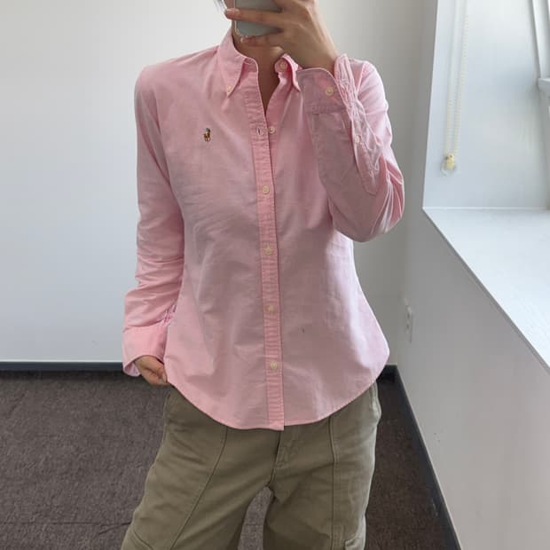 Polo 폴로 멀티포니 핑크 셔츠 