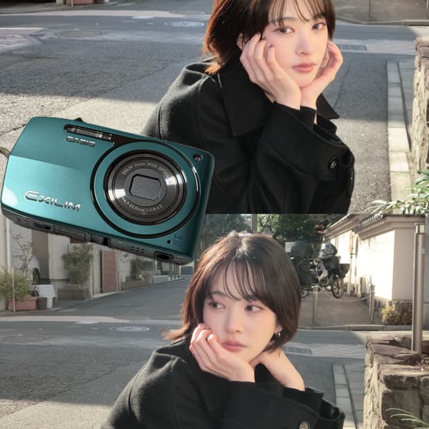 외관 미품 로제,모카,미연 디카 카시오 엑슬림 z2300 작례o