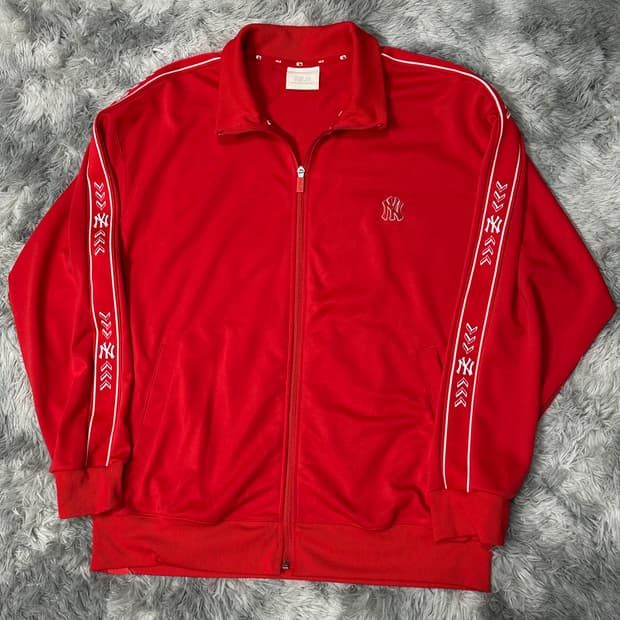 MLB 양키스 레드 트랙자켓 XL