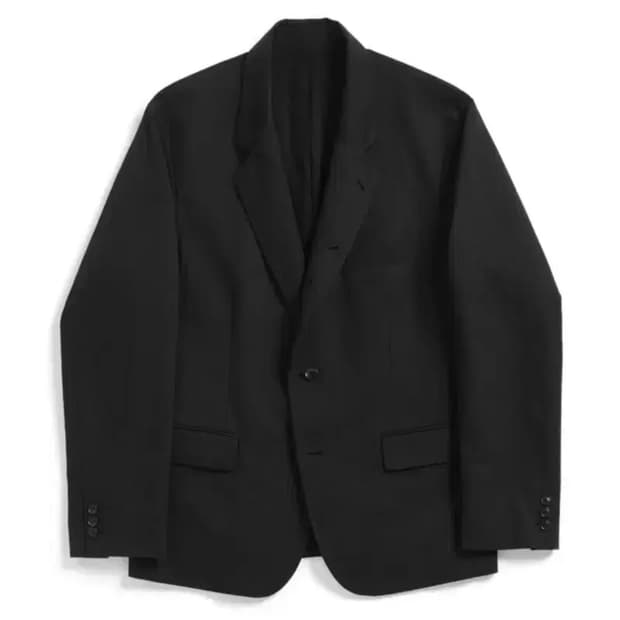 새상품) 해칭룸 tailored jacket black