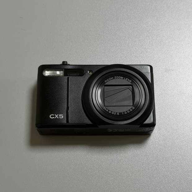 리코 CX5 블랙 컬러 디지컬 카메라 판매합니다