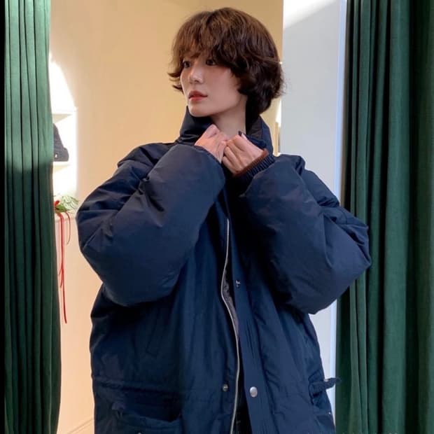 더바넷 thebarnet Dusty Goose Puffer Jacket