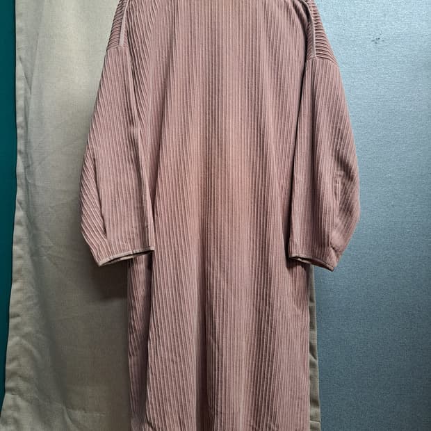 LANVIN 핑크 코듀로이 원피스