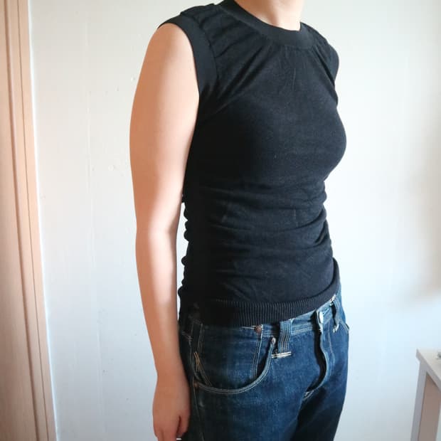 Helmut Lang sleeveless