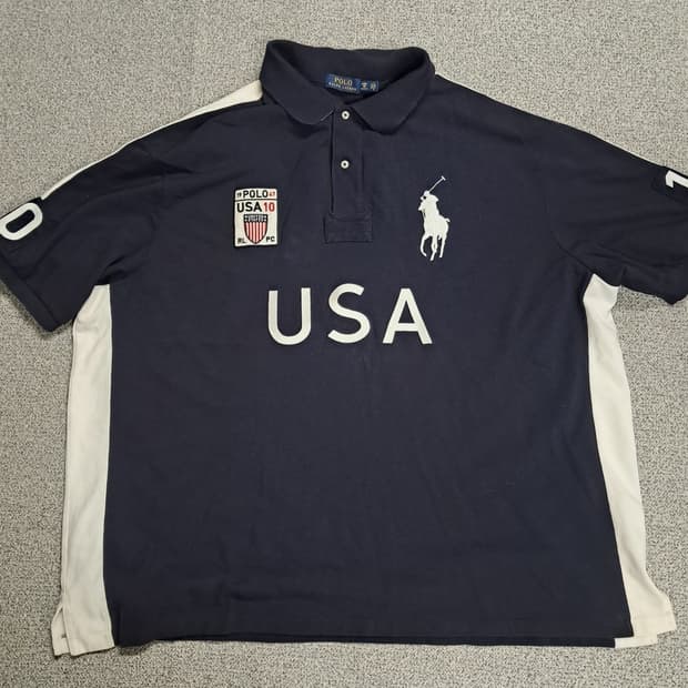 폴로랄프로렌 빅포니usa로고 카라티4xL  0067