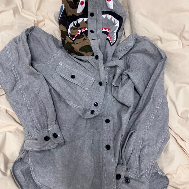 베이프 후드셔츠 후드집업