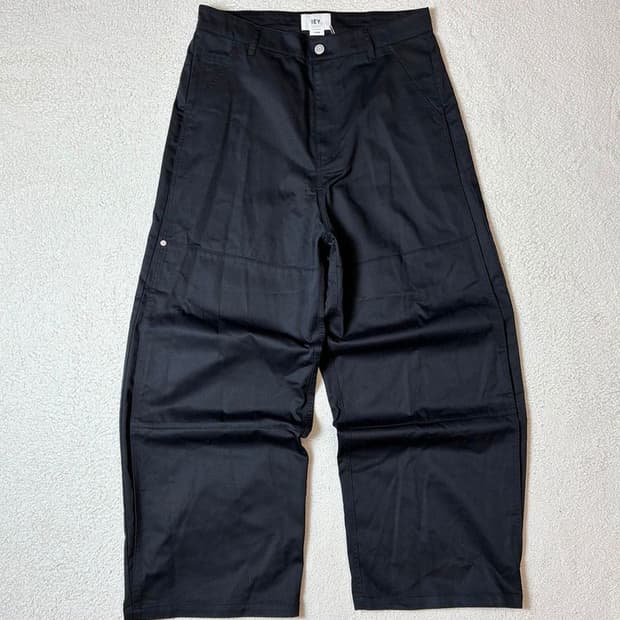 이에이 IEY 맥 사이드 턱 와이드 팬츠 PN7359