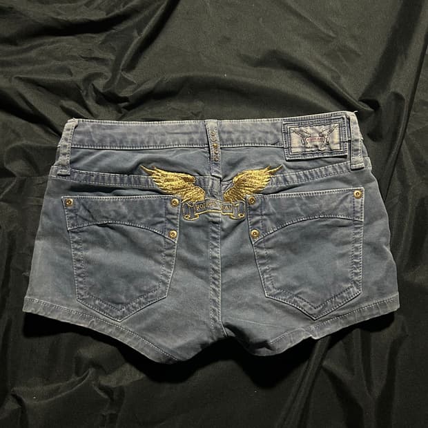 robins jean washing shorts