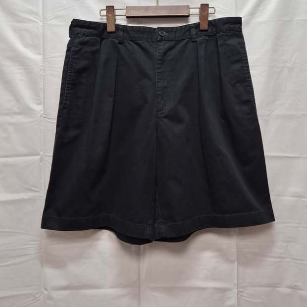 폴로 치노 하프팬츠 블랙