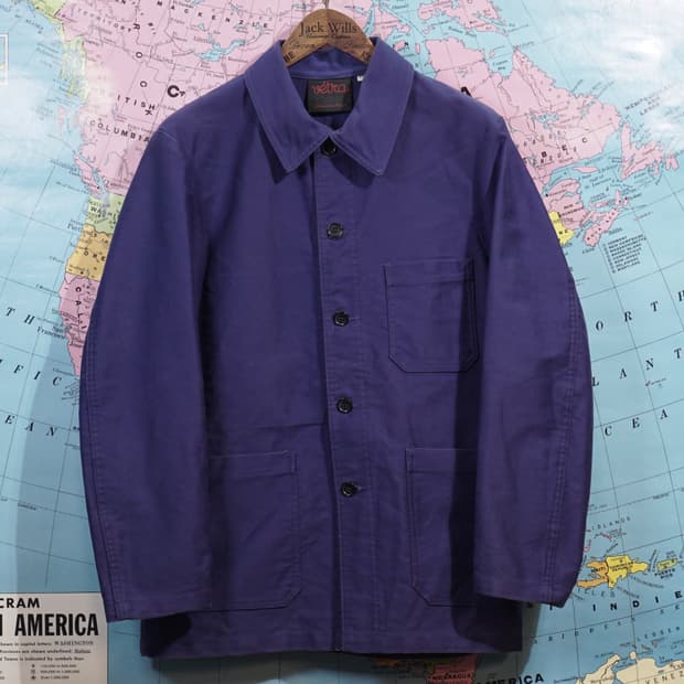 Vetra 프랑스 몰스킨 워크 자켓