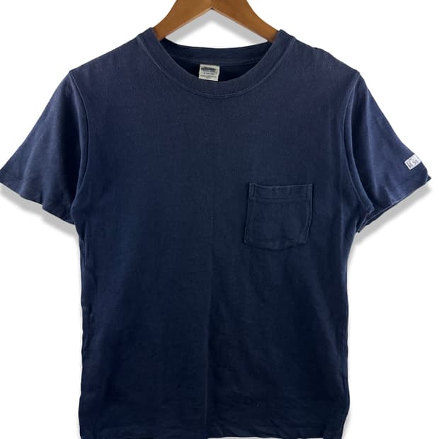 러셀 네이비 포켓 반팔티셔츠2806