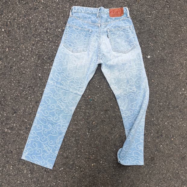 Kapital jacquard denim 30