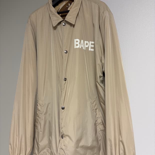 베이프 리버시블 코치자켓